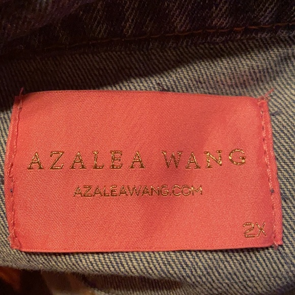 Azalea Wang Plus Denim Fringe Jacket - Picture 10 of 10